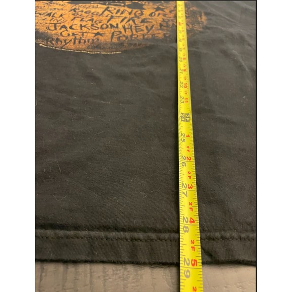 Men's Johnny Cash Guitar Song Titles T Shirt-Sz XL - Picture 7 of 9